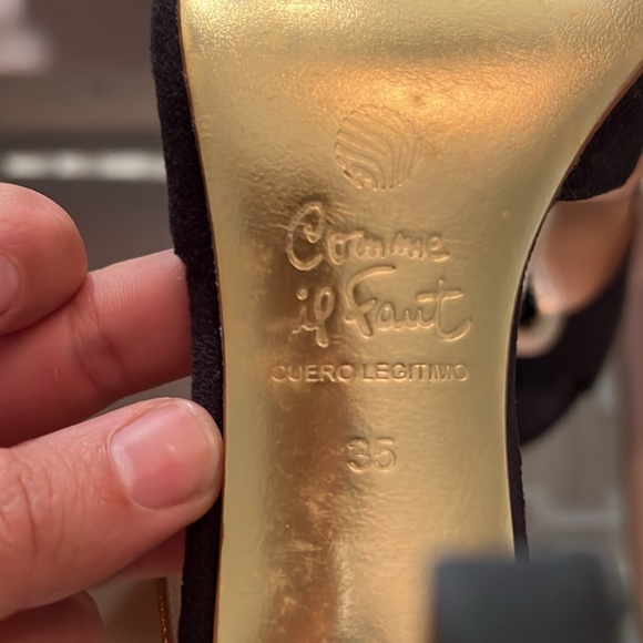 Come up Faut Argentine Tango Shoes - Picture 3 of 5